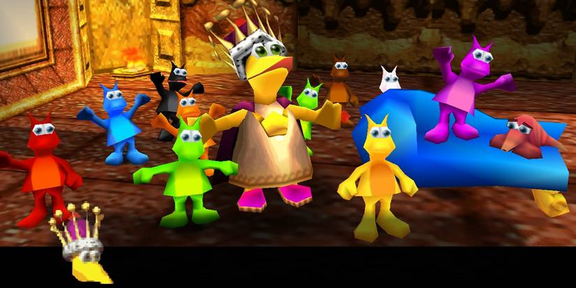 Banjo-Tooie Jinjo King Family