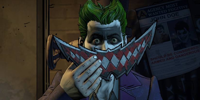 Batman The Enemy Within Joker Smile
