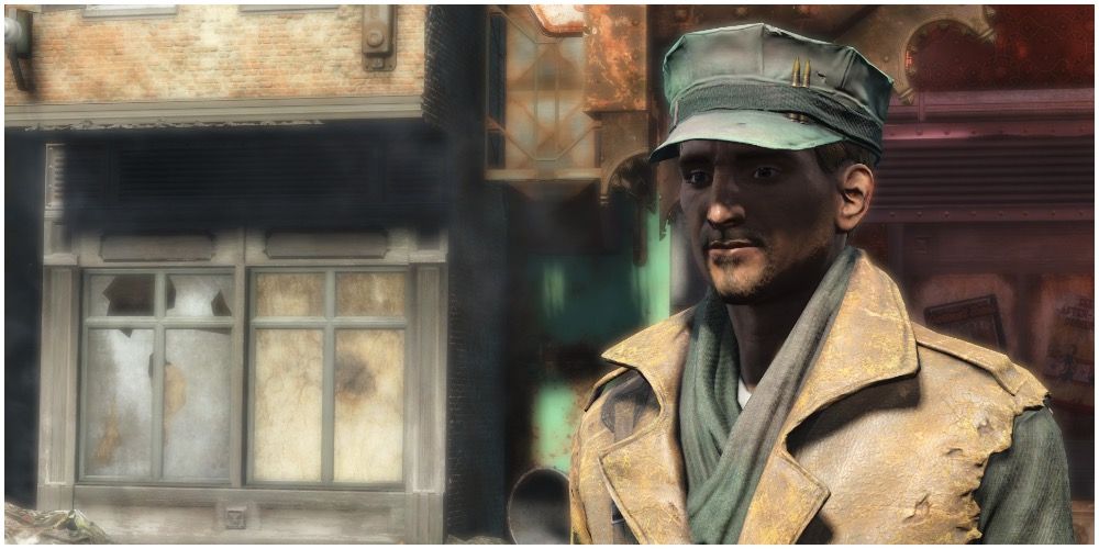 Fallout 4 Robert MacCready talking to the player