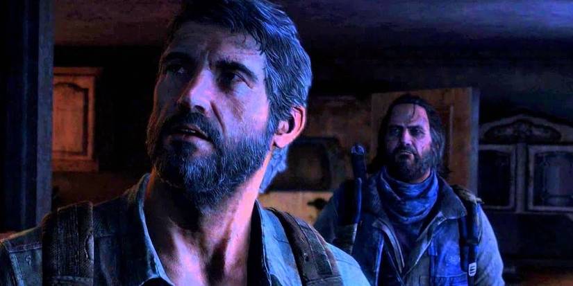 Bill and Joel in The Last of Us Part 1