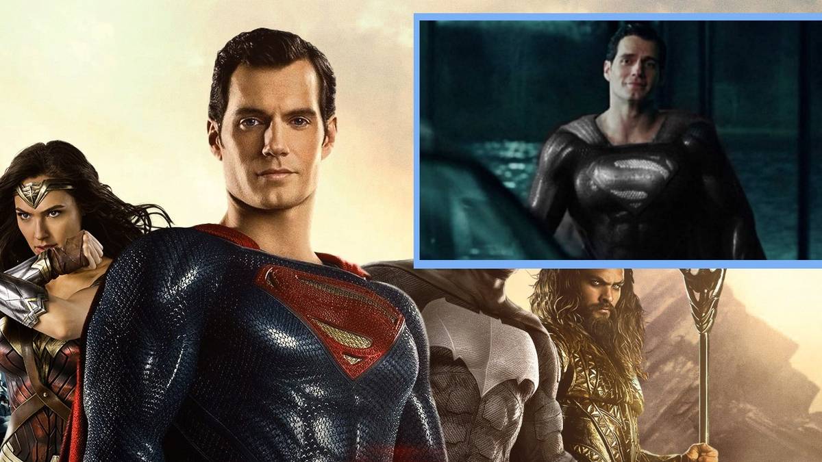 Justice League Snyder Cut Black Suit Superman