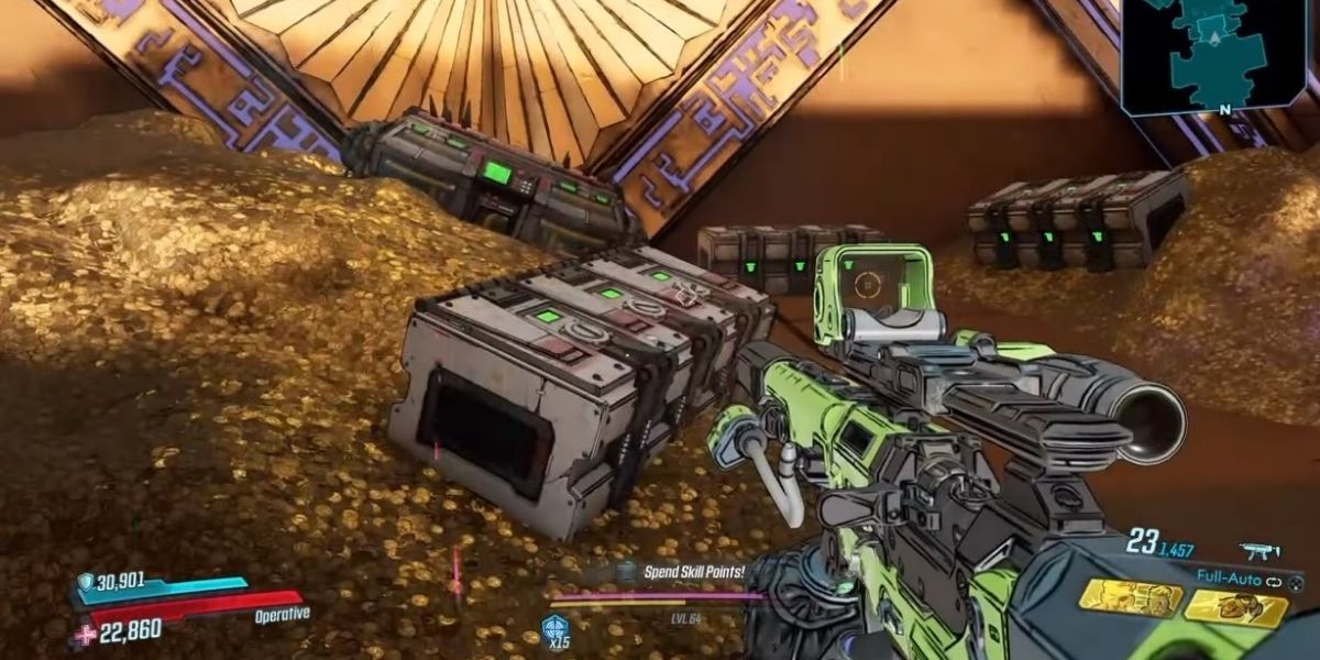 Borderlands 3 Vaulthalla chests and mountains of treasures