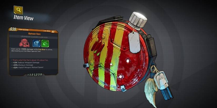 Borderlands 3 Flare legendary class mod