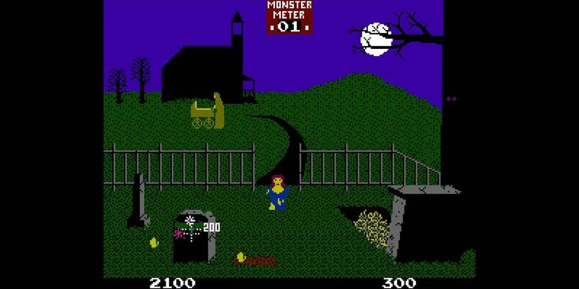 Chiller Graveyard nes game