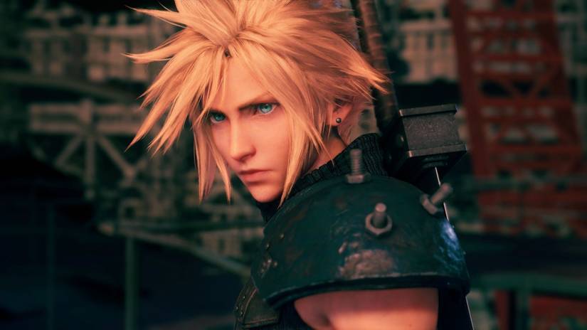 Cloud Strife Posing