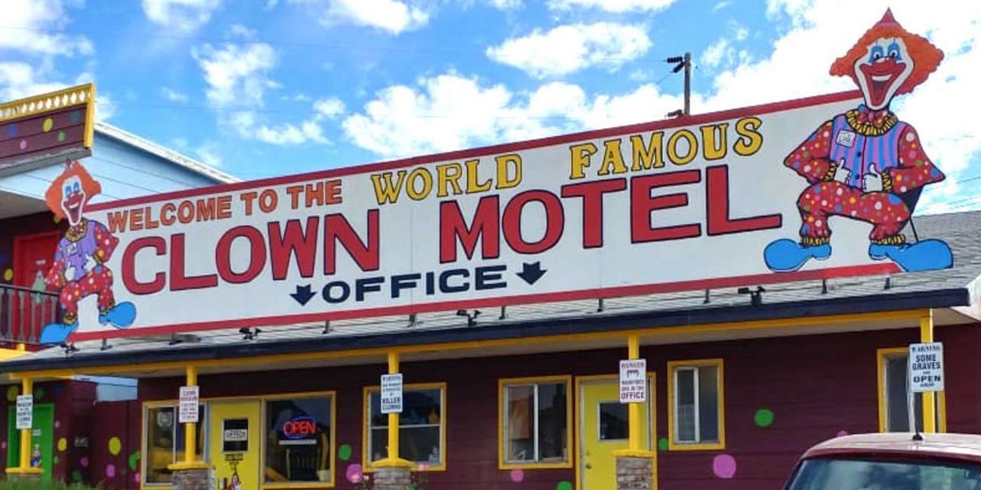 Clown Motel Sign
