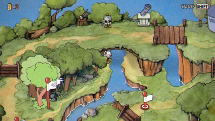 Cuphead Shortcut 1