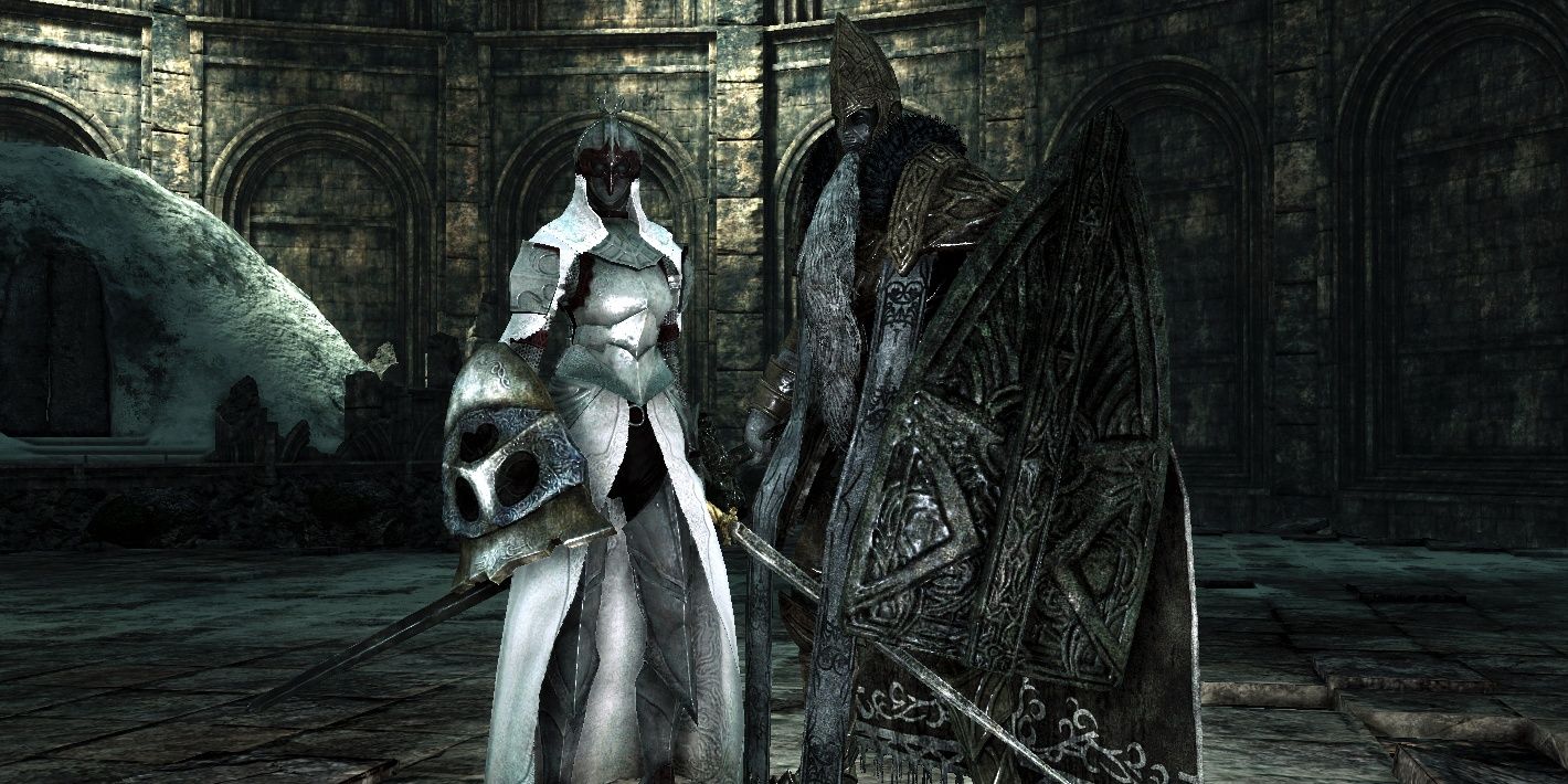Dark Souls 2 Throne Watcher and Defender Boss