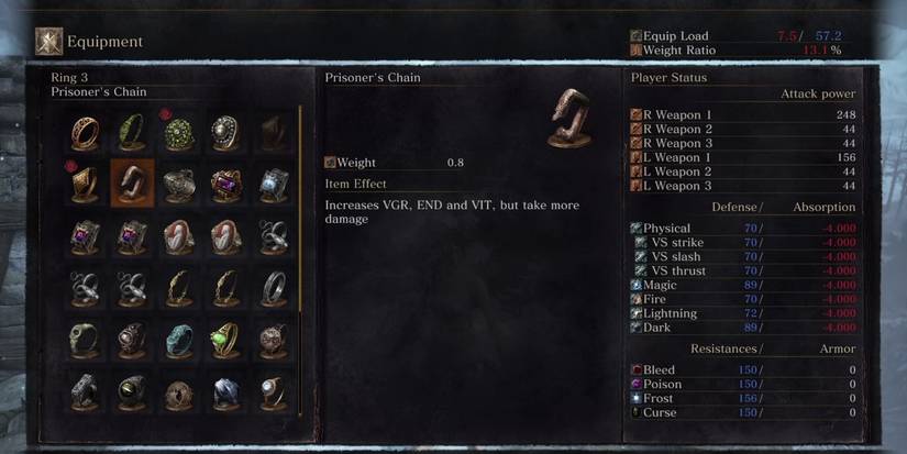 Dark Souls 3 Prisoner's Ring