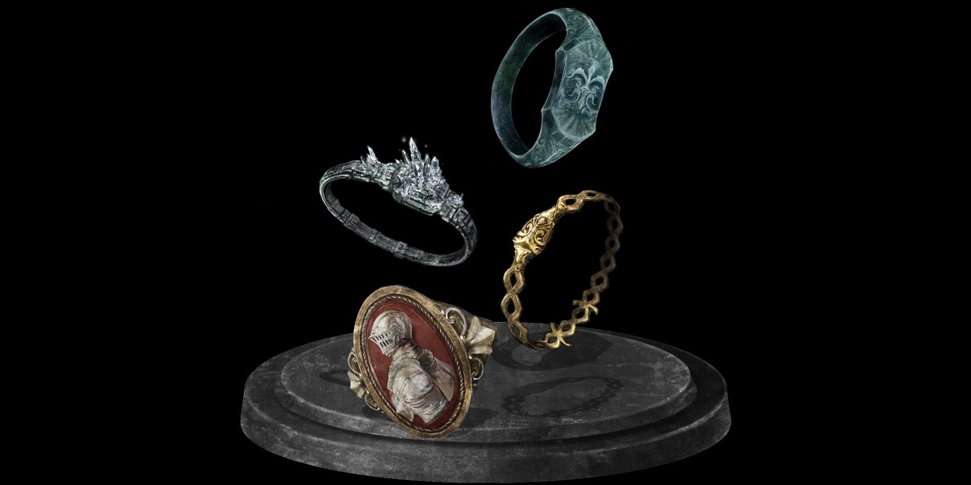 Jeweled Napkin Ring Set of 4 – DesignedBy The Boss