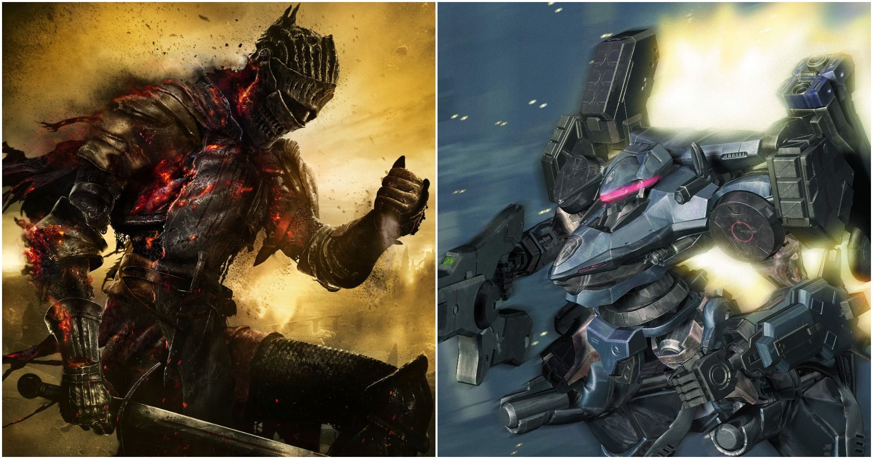 Dark Souls Vs Armored Core