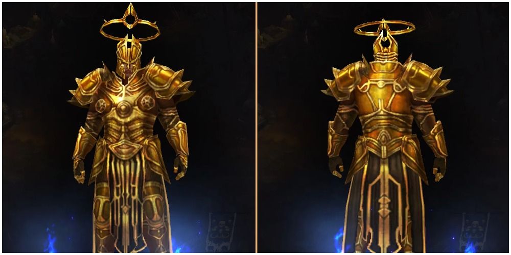 Diablo 3 Aegis Of Valor Armor Front And Back View