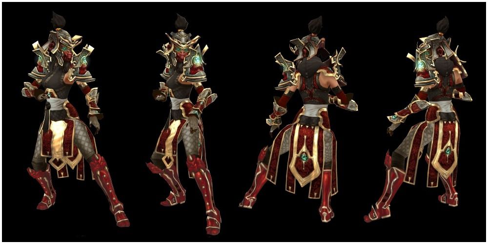 Diablo 3 Monkey King Garb On Monk Viewed From Many Angles