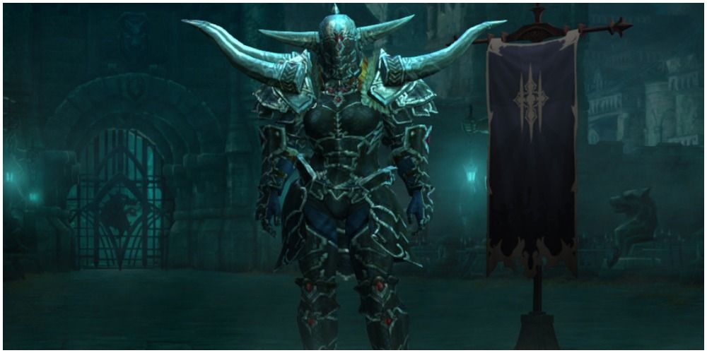 Diablo 3 Wrath Of The Wastes Armor Set In Menu Screen