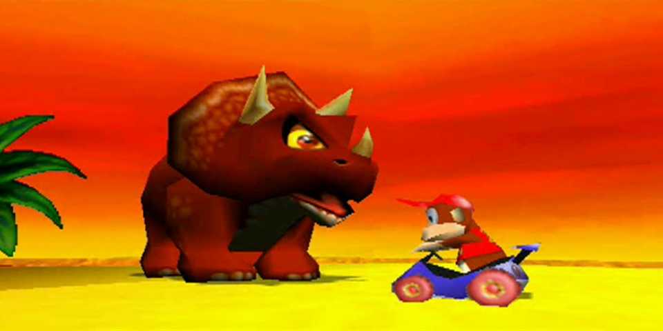 Diddy Kong Racing Diddy Kong Dinosaur Boss