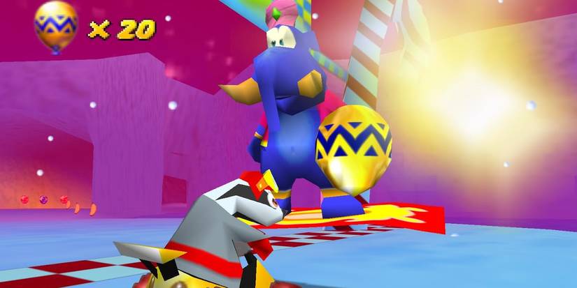 Diddy Kong Racing Taj Rewards Balloon