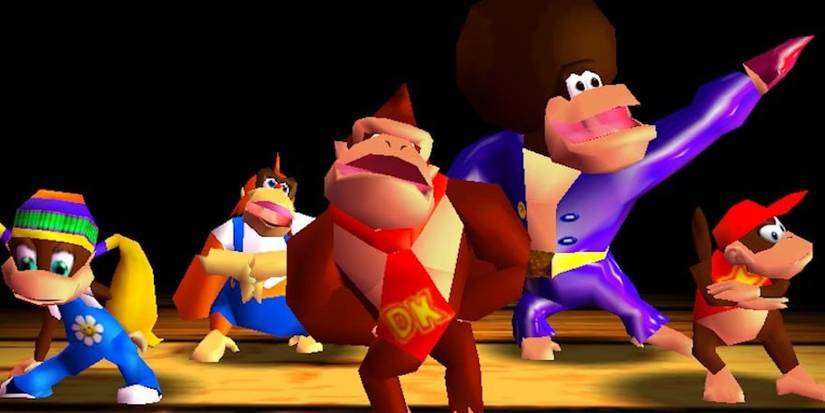 Donkey Kong 64 DK Rap Kong Dance