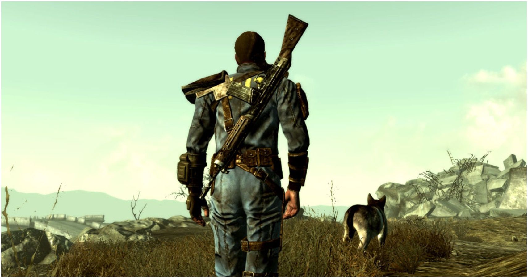 Fallout 4 одинокий странник с собакой фото 59