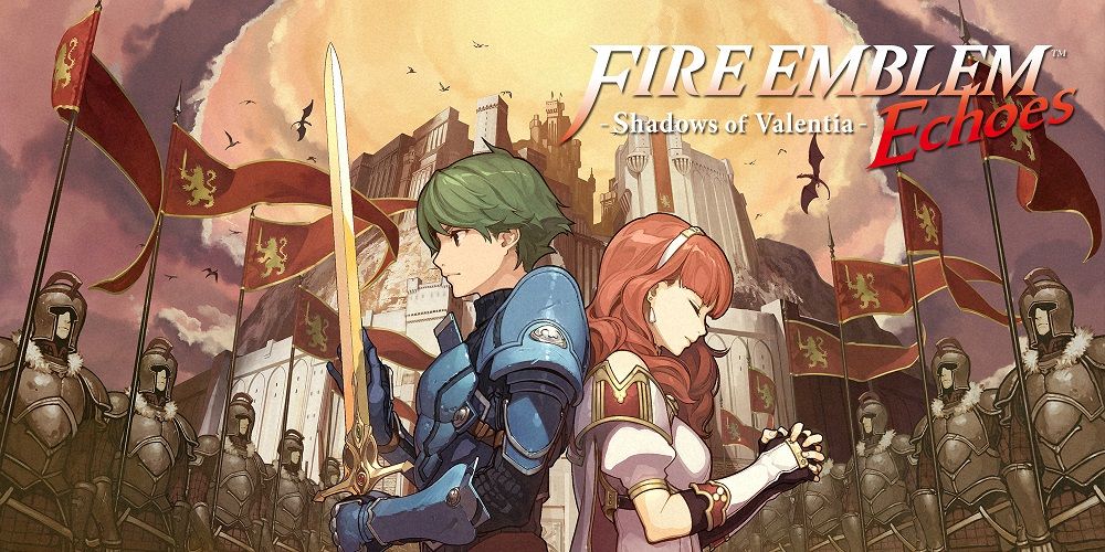 Fire Emblem Echoes Shadows of Valentia artwork