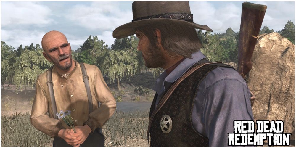 Red Dead Redemption John speaking to Billy West