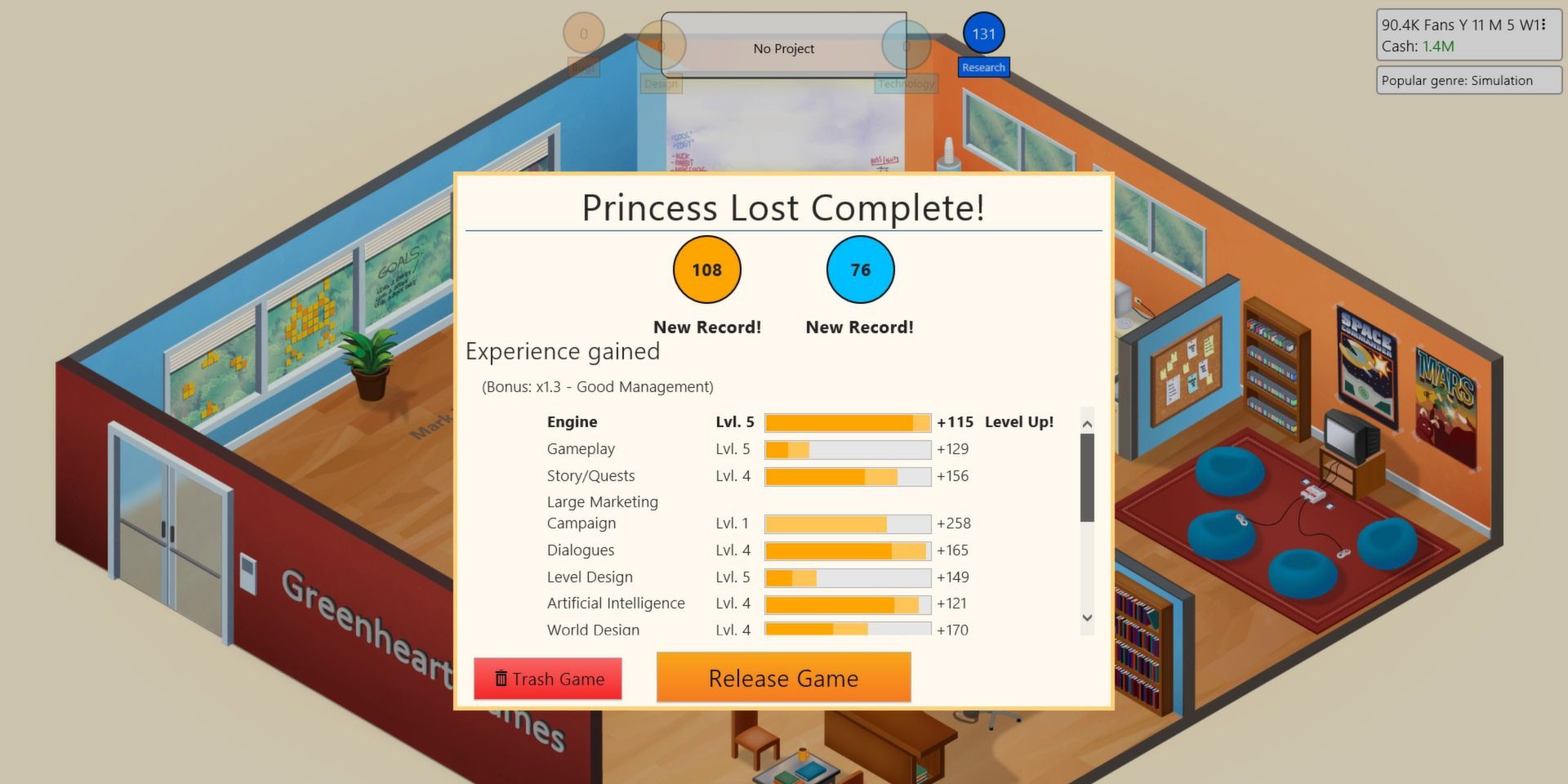 Game Dev Tycoon Best Combos