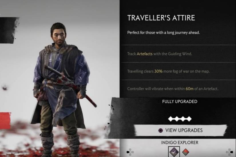 Traveler's attire Ghost of Tsushima