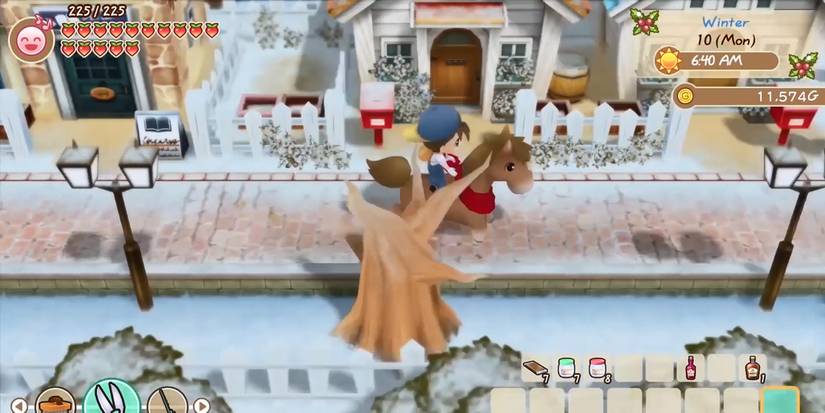 harvest moon riding horse