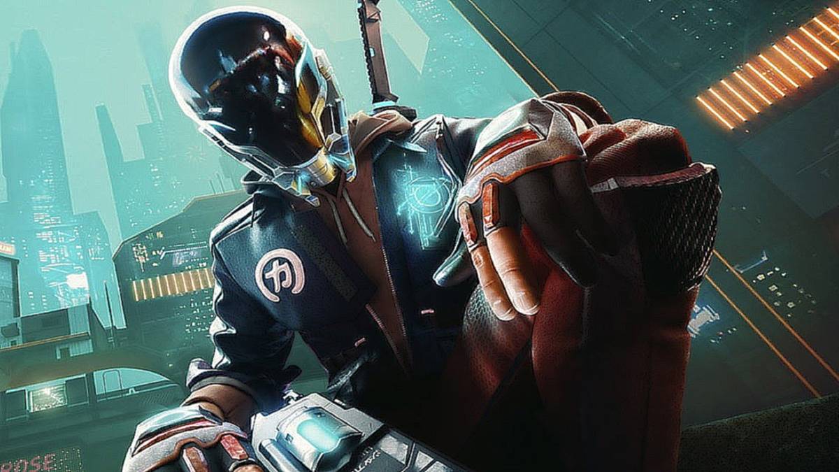 Hyper Scape Helmet Guy