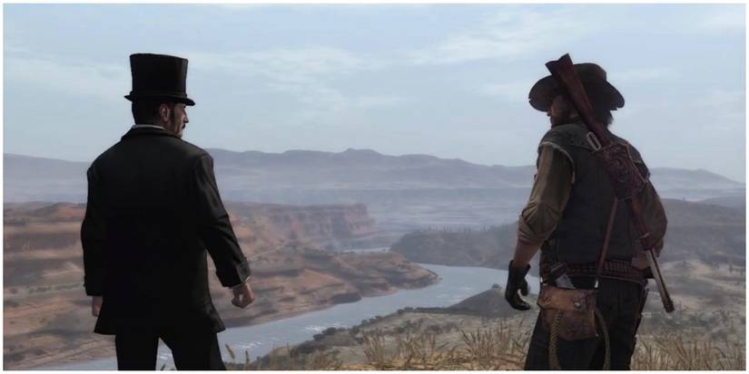 Red Dead Redemption John speaking to The Strange Man