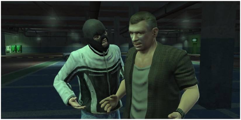 Niko meeting Jeff in a parking garage