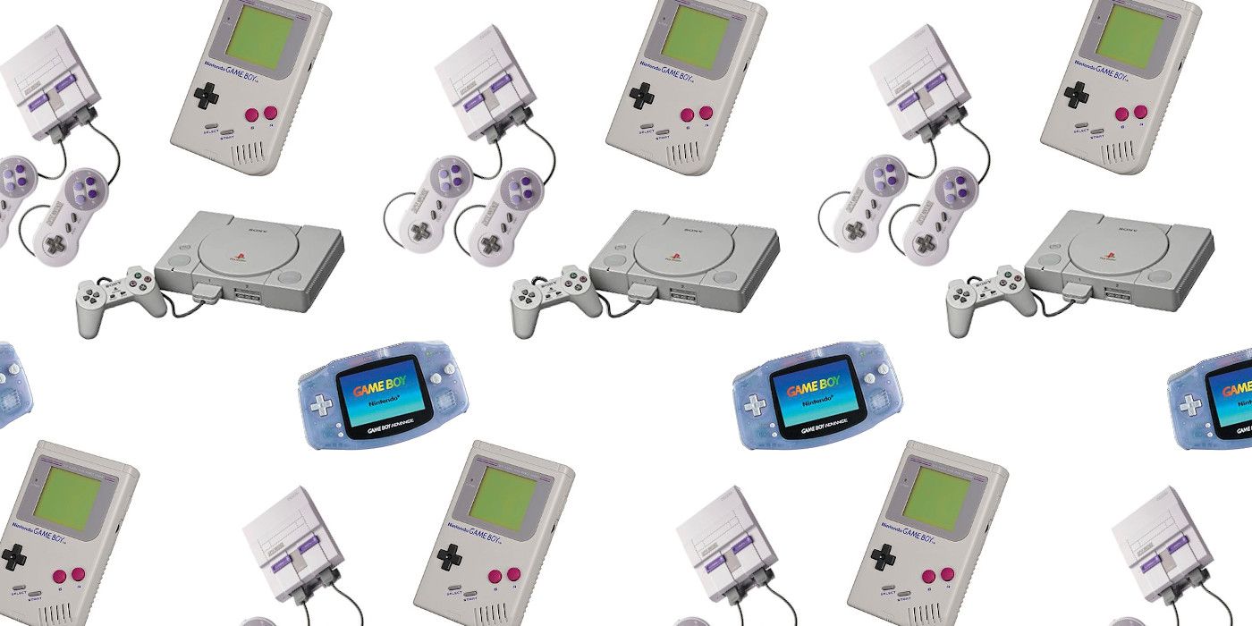 Tiny Console Plays Old Games like GBA and PS1 games