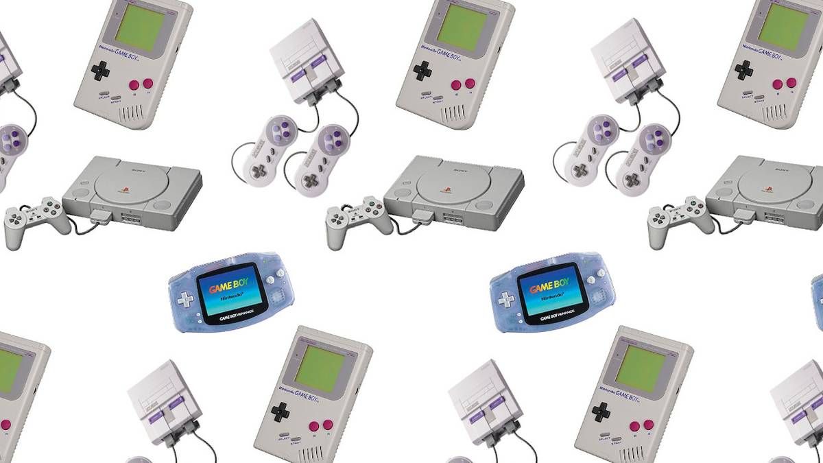 Tiny Console Plays Old Games like GBA and PS1 games