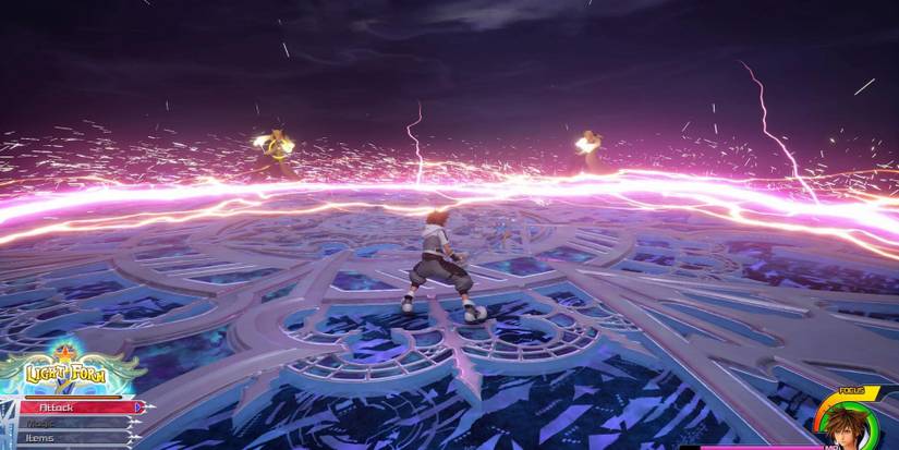 Kingdom Hearts 3 Data Battle Larxene