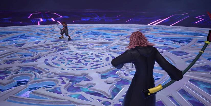 Kingdom Hearts 3 Data Battle Marluxia