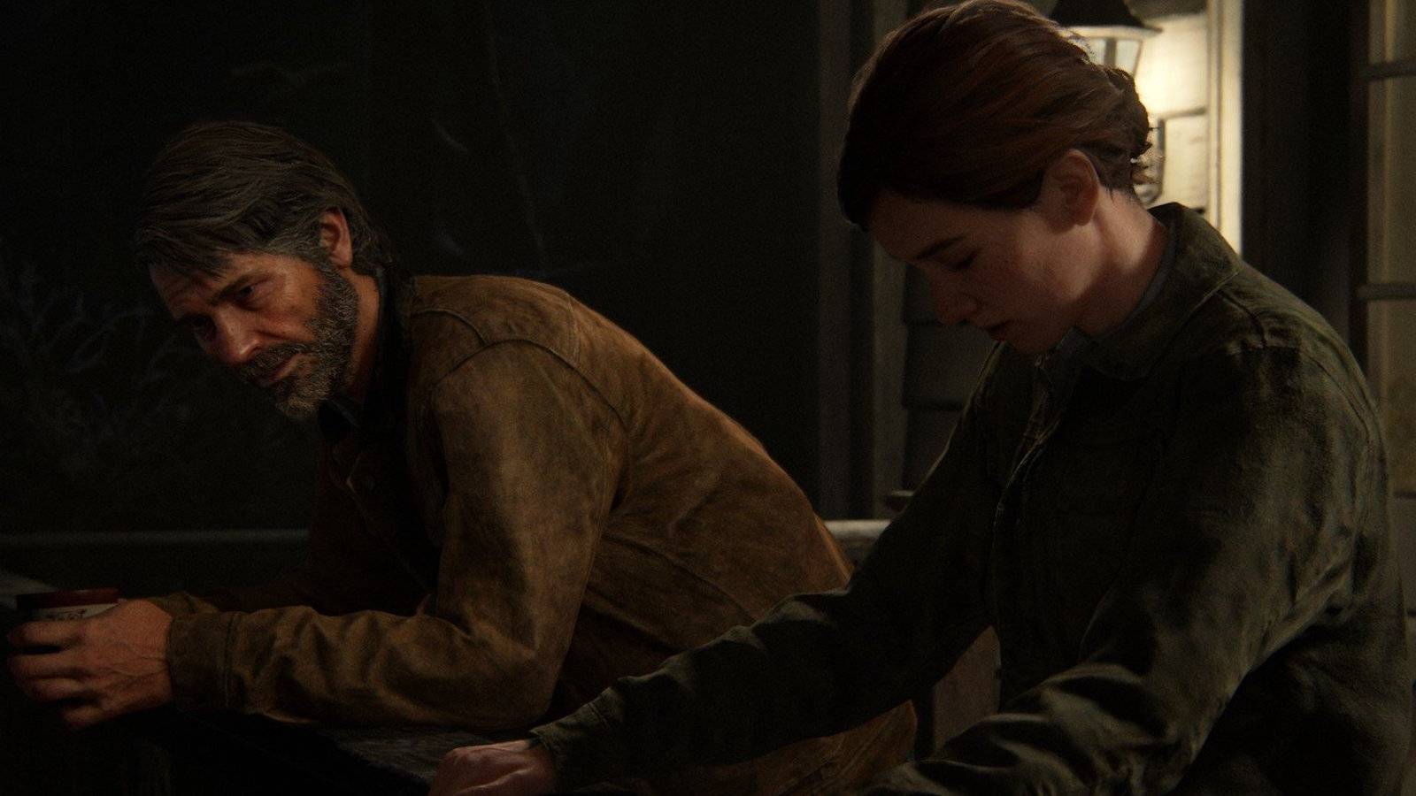Last of us part 2 ellie and joel talking