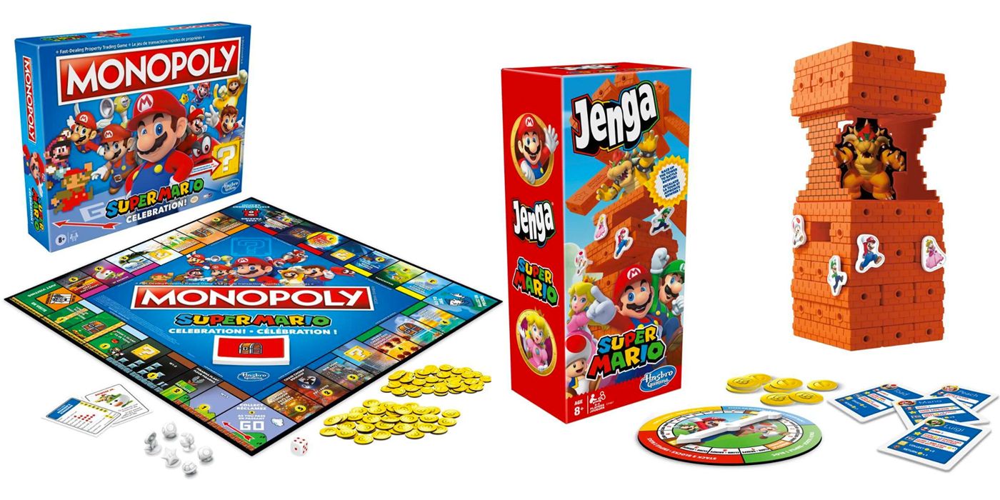 Mario-Jenga-Monopoly