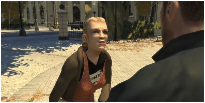 Marnie Allen speaking to Niko