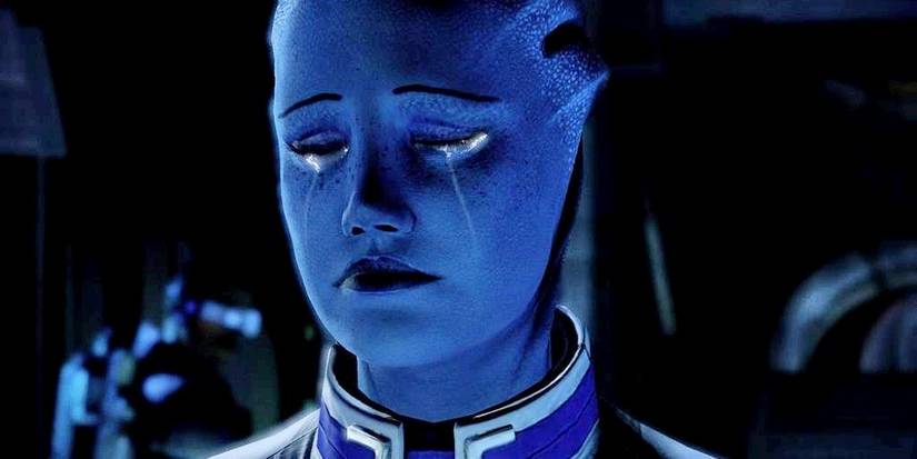 Mass Effect 3 Liara Crying