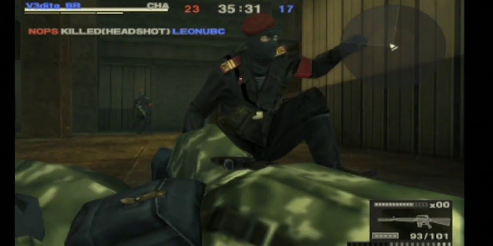 Metal Gear online PS2