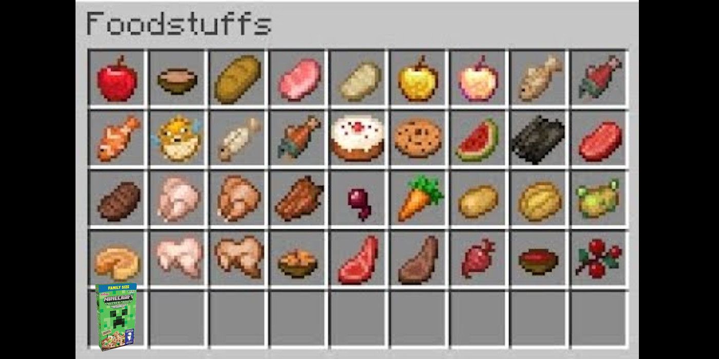 Minecraft Foods