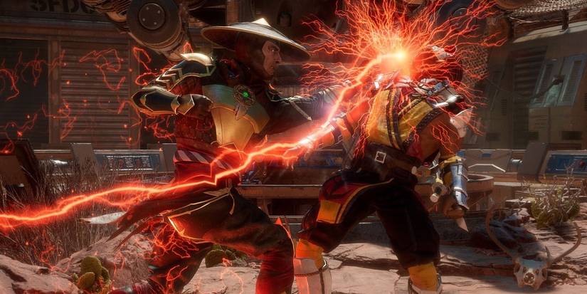 Mortal Kombat 11 switch - Raiden and Scorpion