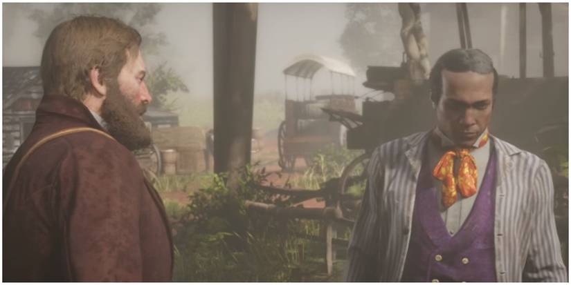 Arthur speaking to Dr. Renaud in No Good Deed