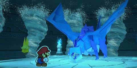  Paper Mario: The Origami King boss battle