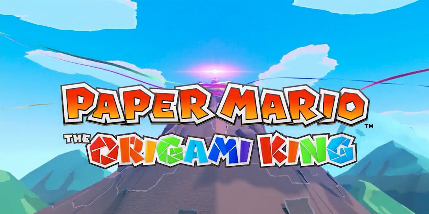 Paper Mario The Origami King Logo
