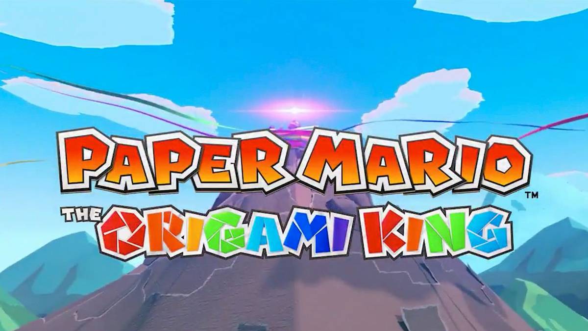 Paper Mario The Origami King Logo