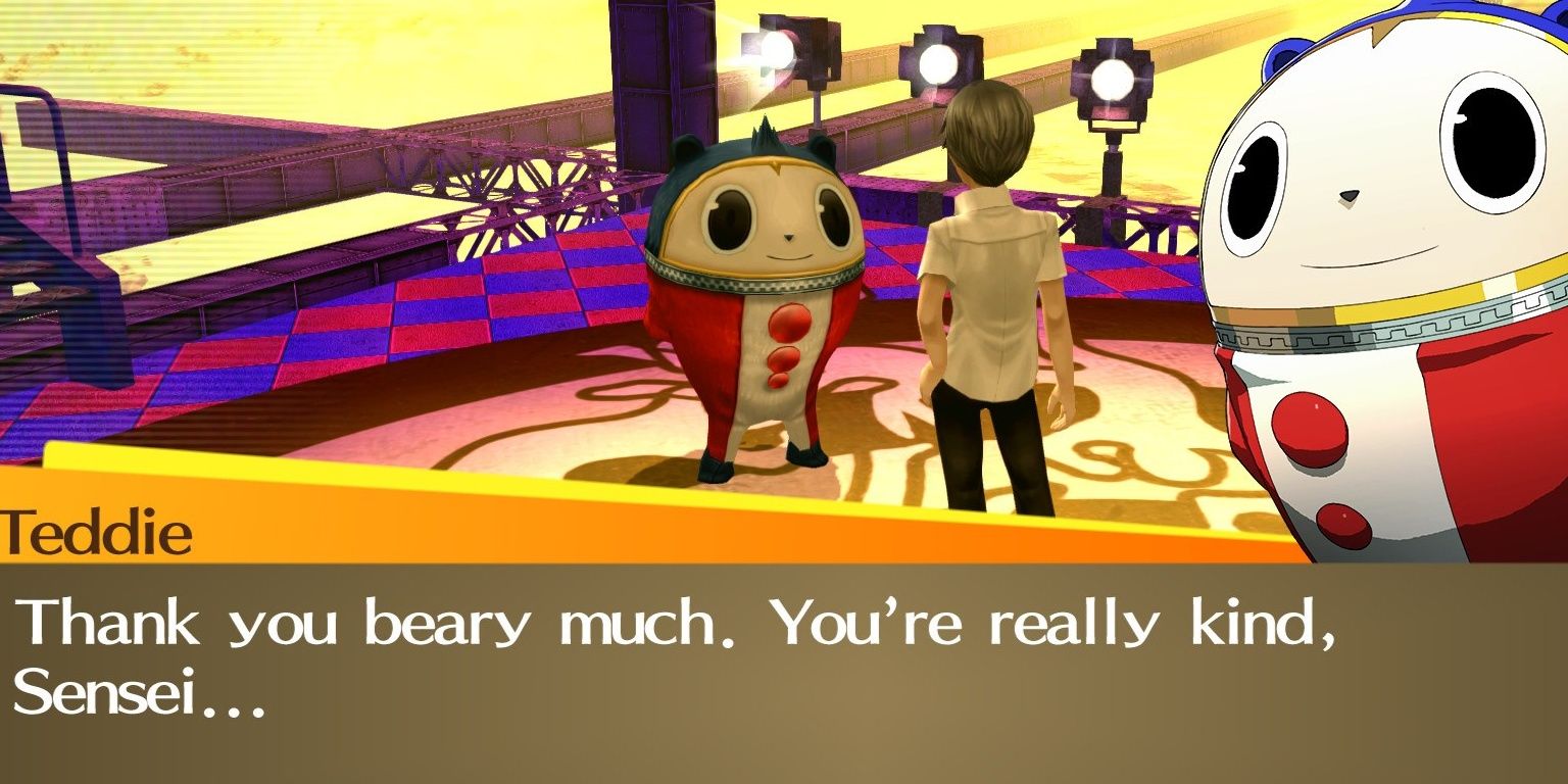 Teddie's puns in Persona 4