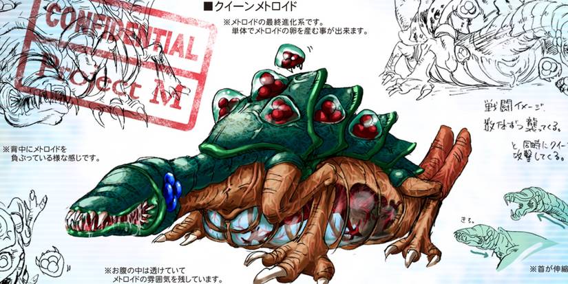 Queen Metroid Cropped