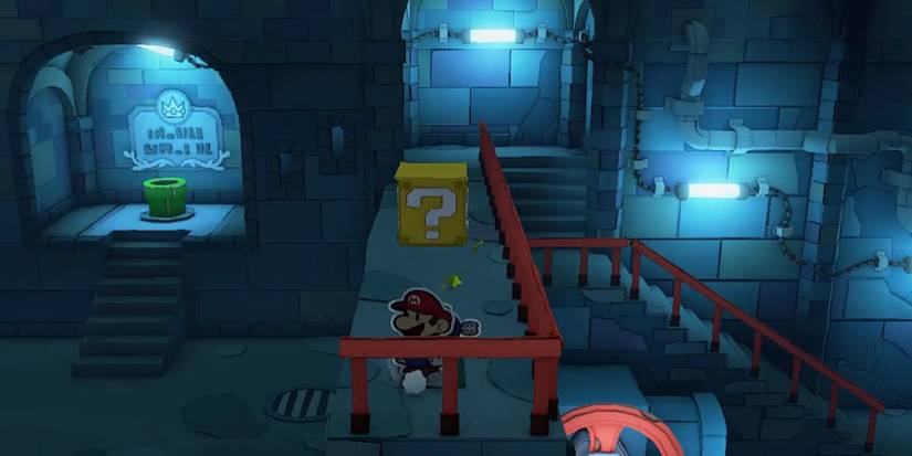 The second question block in Graffiti Underground