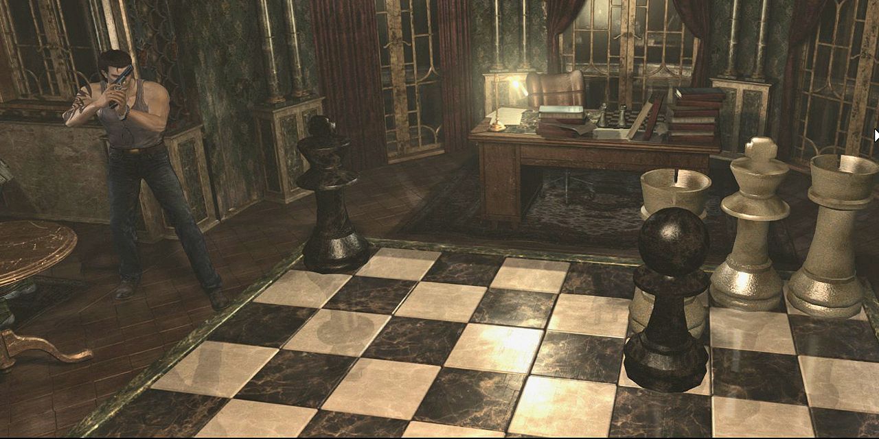 Resident Evil 0 Шахматная головоломка