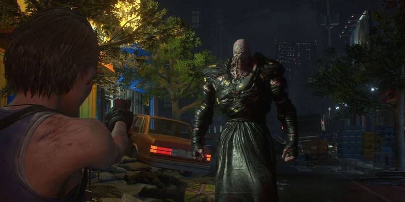 Resident Evil 3 Nemesis Approaches